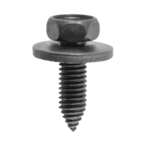 M6-1.0 x 20mm Hex Head Sems 17mm O.D. Phosphate 25 pcs.