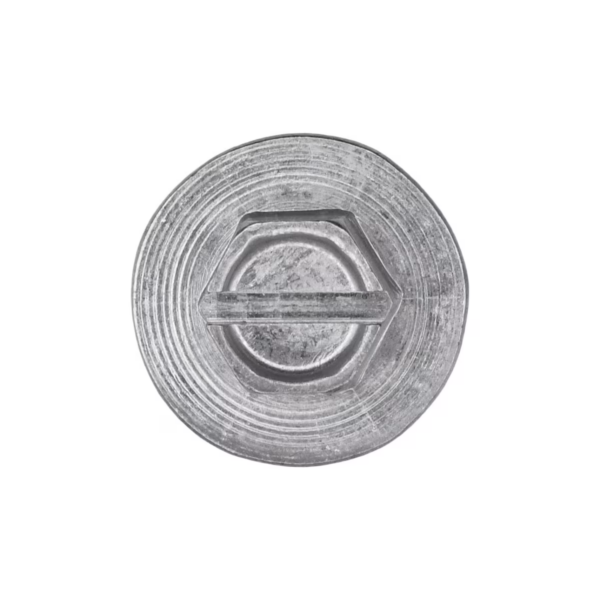 Slotted Hex Washer Head License Plate Screw #14 x 5/8” Zinc 50 pcs.