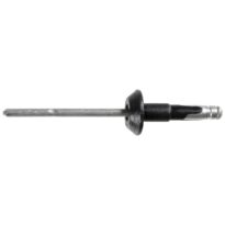 Volvo Rivet 5/32″ Diameter 1/8″-11/32″ Grip Aluminum Black 15 pcs.