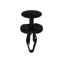 GM Push-Type Retainer – Black Nylon 50 pcs.