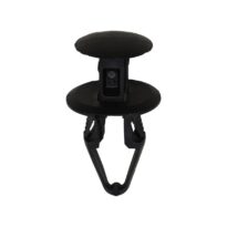 GM Push-Type Retainer – Black Nylon 25 pcs.