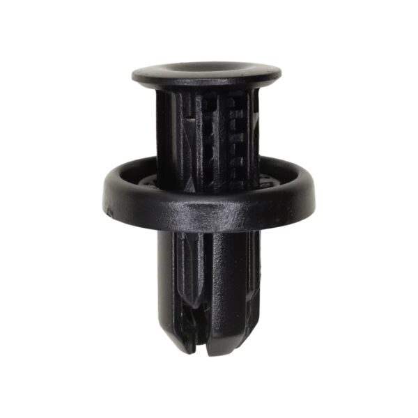 Push-Type Retainer, Black Nylon 15 pcs.