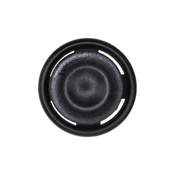 Push-Type Retainer, Black Nylon 15 pcs.