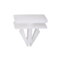 Ford Moulding Clip, White Nylon 25 pcs.