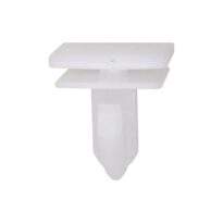 Ford Moulding Clip, White Nylon 10 pcs.