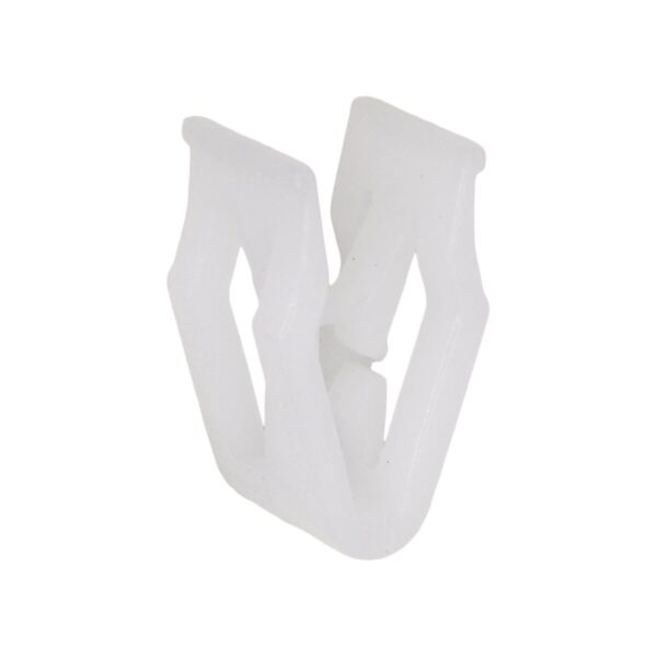 GM Moulding Clip, White Nylon 25 pcs.