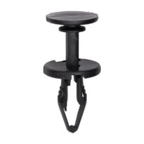 Ford Push-Type Retainer, Black Nylon 25 pcs.