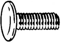 Bumper Bolt 3/8-16 x 1 Stainless Cap Pan Head -GM 25 pcs.