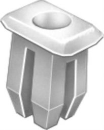 Nylon Nut #6 Screw – GM 50 pcs.