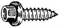Metric Ind.Hex Hd Tap Sc 6.3-1.81 x 19mm 50 pcs.