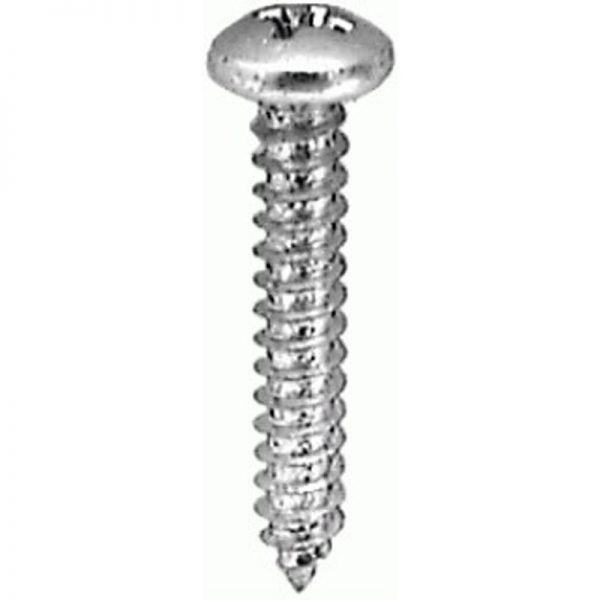 #10 x 3/4″ Phil Pan HD Screw SS