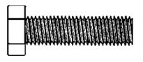 Hex Head Cap Screws 1/4-20 x 3/4″ 18-8 50 pcs.