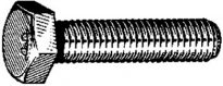M6 – 1.00 x 40mm Hex Head Cap Screws 25 pcs.
