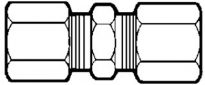 Brass Union 3/8 Tube Size