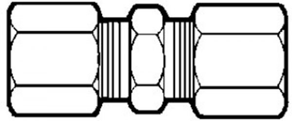 Brass Union 3/8 Tube Size