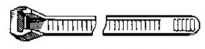 Black Nylon Cable Tie 14″ Length