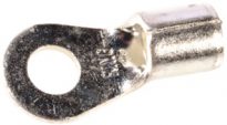 4 Ga.5/16 Stud Ring Terminal Non-Insul 10 pcs.