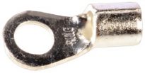 4 Ga.3/8 Stud Ring Terminal Non-Insul 10 pcs.