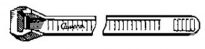 Cable Tie – Natural 4″ Length 1000 pcs.