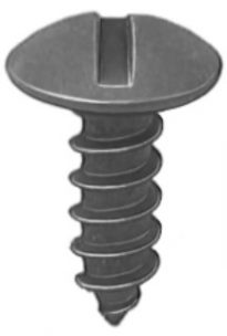 Slot Truss Head License Plate Screw #14 x 3/4 100 pcs.