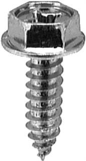 Phillips Hex Wash Head Tap Screw 6mm x 20mm 50 pcs.