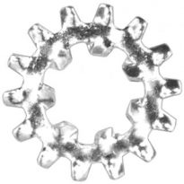 Int-Ext Combination Lock Washer 1/4 Zinc 100 pcs.