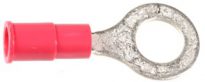 Vinyl Insulated Ring Terminal 22-18 Ga 1/4 Stud Red 50 pcs.