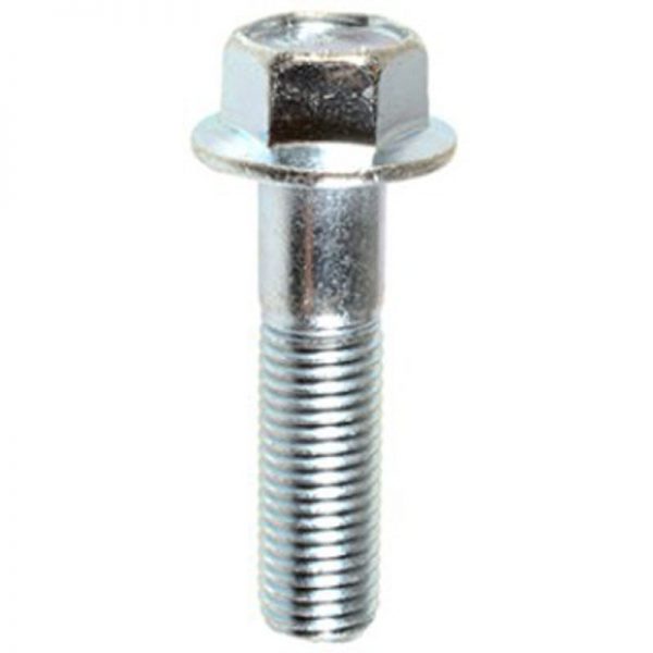 Jis Hex Flange Bolt M10-1.25 x 20mm Zinc 10 pcs.