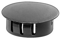 Black Nylon Locking Hole Plug 3/4″ 50 pcs.