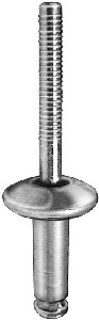 Ford Peel-Type Rivet 1/4 Dia 13/64-13/32 Grip 25 pcs.