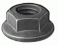 M12-1.75 Hex Flange Nut 25MM O.D. 18MM Hex 25 pcs.