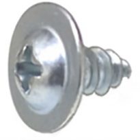 Phil Round Washer Head Zinc10 X 3/8 Tap Screw 100 pcs.