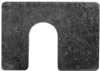 Shim 1-3/4 X 1-1/4 X 1/8 W/ 1/2 Slot Zinc 50 pcs.