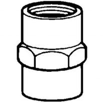 Brass Coupling 1/4 Pipe Thread 5 pcs.