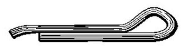 3/32 X 1 Hammer Lock Cotter Pins Plain 200pcs