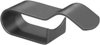 Wire Loom Clips Black 3/8 Clamping Dia 100 pcs.