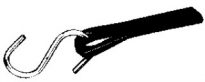 RUBBER HOLD DOWN STRAPS 20″ LGTH