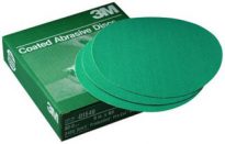 8″ Green 3M 80 Grit 50 PCS.