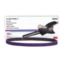 1/2″x18″ 36 Grit File Belt Cubitron II Box/10
