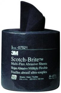 Maroon Scotchbrite Roll