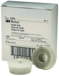 2″ Roloc Bristle Disc White 10/box