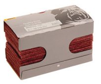 4.5″ X 9″ VERYFINE SCUFF RED 360G PK/25