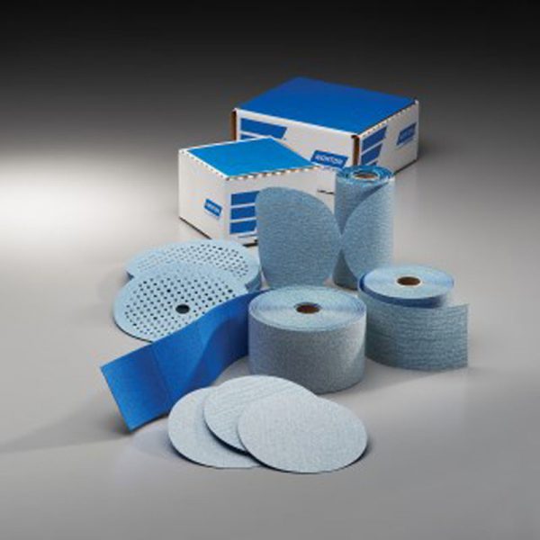 6″ 1500 Grit Norgrip Ice Blue 15 pcs.