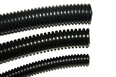 Split Flexible Loom 1″ I.D. 1-1/8 O.D. 25′ Length 1 pc.